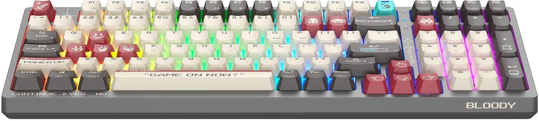 Клавиатура A4Tech Bloody WS98 Pixels Red механическая темно-серый USB for gamer LED (WS98) фото 8