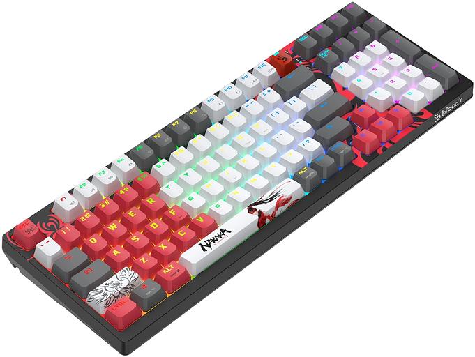 Клавиатура A4Tech Bloody WS98 Naraka механическая черный/красный USB for gamer LED (WS98) фото 3