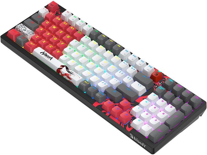 Клавиатура A4Tech Bloody WS98 Naraka механическая черный/красный USB for gamer LED (WS98) фото 5