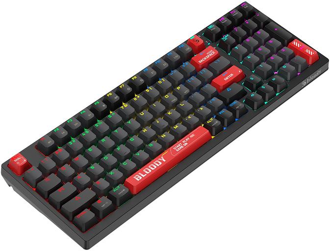 Клавиатура A4Tech Bloody WS98 механическая черный/красный USB for gamer LED (WS98) фото 4