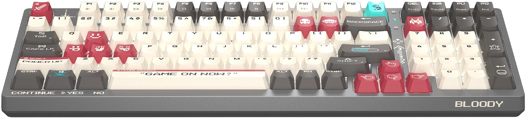 Клавиатура A4Tech Bloody S98 Pixels Red механическая темно-серый/бежевый USB for gamer LED (S98) фото 8
