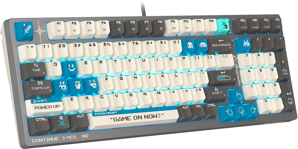 Клавиатура A4Tech Bloody S98 Pixels Blue механическая темно-серый/бежевый USB for gamer LED (S98) фото 5