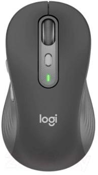 Мышь Logitech M750 L Large графитовый оптическая (4000dpi) беспроводная BT/Radio USB (5but) фото 1
