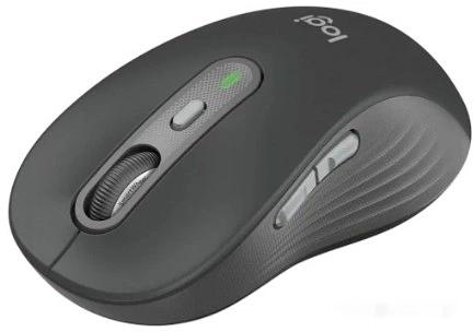 Мышь Logitech M750 L Large графитовый оптическая (4000dpi) беспроводная BT/Radio USB (5but) фото 3