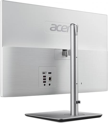 Моноблок Acer Aspire C24-195ES 23.8" Full HD Core Ultra 5 125U (3.6) 8Gb SSD512Gb UHDG CR Eshell GbitEth WiFi BT 180W клавиатура мышь Cam серебристый 1920x1080 фото 8