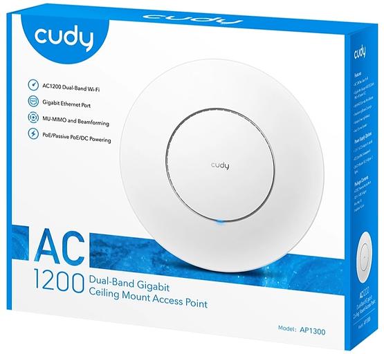Точка доступа Cudy AP1300 AC1200 Wi-Fi белый фото 5