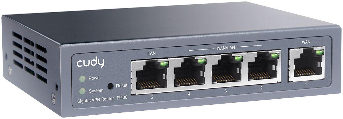 Роутер Cudy R700 10/100/1000BASE-T черный фото 3