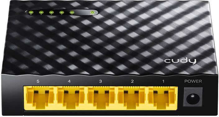 Коммутатор Cudy GS105D (L2) 5x1Гбит/с неуправляемый фото 1