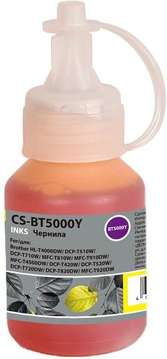 Чернила Cactus CS-BT5000Y BT5000Y желтый 48мл для Brother HL-T4000DW, DCP-T510W, DCP-T710W, MFC-T810W, MFC-T910DW, MFC-T4500DW, DCP-T420W, DCP-T520W, DCP-T720DW, DCP-T820DW, MFC-T920DW фото 2