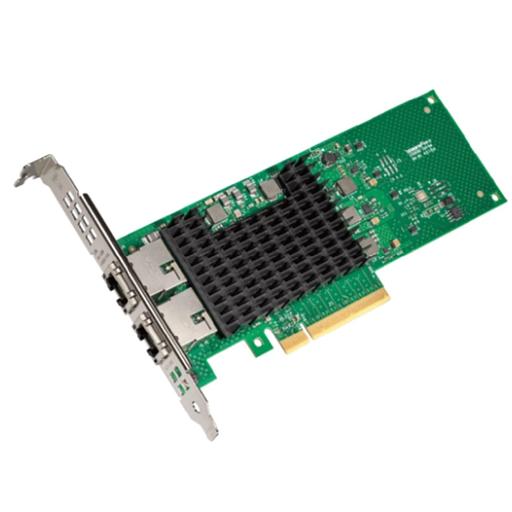 Intel X710T2LBLK Сетевая карта/ Intel® Ethernet Network Adapter X710-T2L, Dual Ports RJ45, X710-AT2, 10GbE/5GbE/2.5GbE/1GbE/100Mb, PCIe v3.0 (8.0GT/s), QoS, VMDq, SR-IOV, iSCSI/NFS фото 1