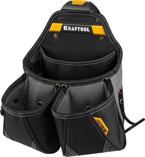 Сумка для инструментов Kraftool KBS-4 37карм. черный/желтый (38760-4) фото 3