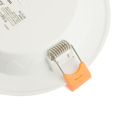 Светильник светодиодный ДВО-9w 4000К 720Лм с БАП 3ч. в пластиковом корпусе белый Feron фото 7