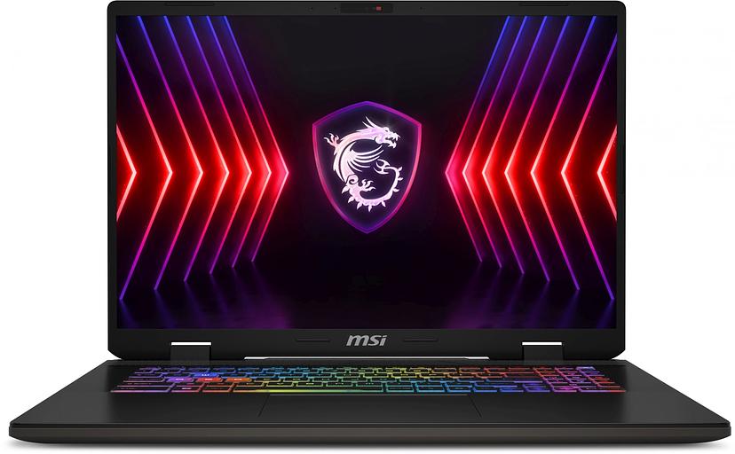Ноутбук MSI Sword 17 HX B13VFKG-221XRU Core i7 13700HX 32Gb SSD1Tb NVIDIA GeForce RTX4060 8Gb 17" IPS FHD+ (1920x1200) Free DOS grey space WiFi BT Cam (9S7-17T214-221) фото 1