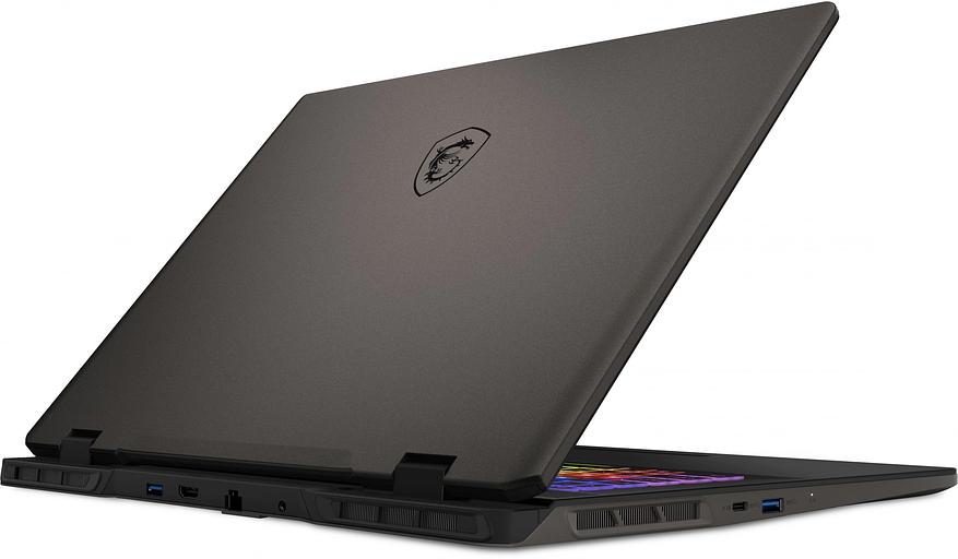 Ноутбук MSI Sword 17 HX B13VFKG-221XRU Core i7 13700HX 32Gb SSD1Tb NVIDIA GeForce RTX4060 8Gb 17" IPS FHD+ (1920x1200) Free DOS grey space WiFi BT Cam (9S7-17T214-221) фото 6