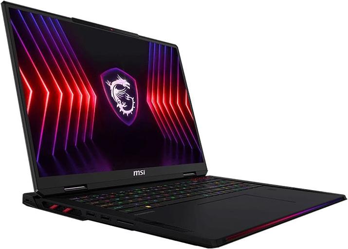 Ноутбук MSI Raider A18 HX A7VIG-026RU Ryzen 9 7945HX3D 32Gb SSD2Tb NVIDIA GeForce RTX4090 16Gb 18" IPS QHD+ (2560x1600) Windows 11 black WiFi BT Cam (9S7-182K32-026) фото 2
