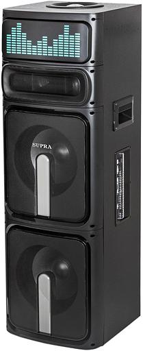 Минисистема Supra SMB-2050 черный 180Вт FM USB BT SD (в комплекте: активн.+пассив.колонки) фото 2