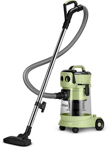 Пылесос Kitfort КТ-5194 1000Вт зеленый/черный фото 1