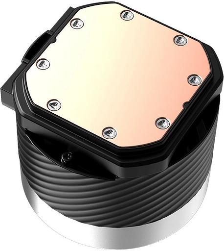 Система водяного охлаждения ID-Cooling FX360 Inf ARGB Soc-AM5/AM4/1151/1200/2066/1700 черный 4-pin 27.2dB Al+Cu 350W Ret фото 6