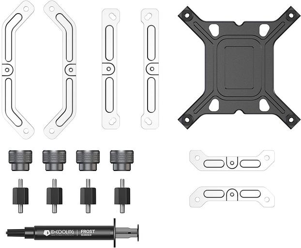 Система водяного охлаждения ID-Cooling FX360 Inf ARGB Soc-AM5/AM4/1151/1200/2066/1700 белый 4-pin 27.2dB Al+Cu 350W Ret (FX360 INF WHITE) фото 8