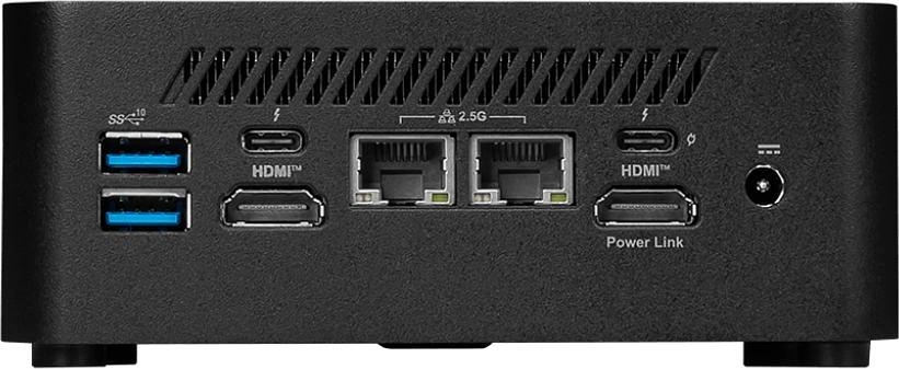Неттоп MSI Cubi NUC 1M-053BRU Core 3 100U (1.2) HDG630 noOS GbitEth WiFi BT 120W черный (936-B0B111-081) фото 3