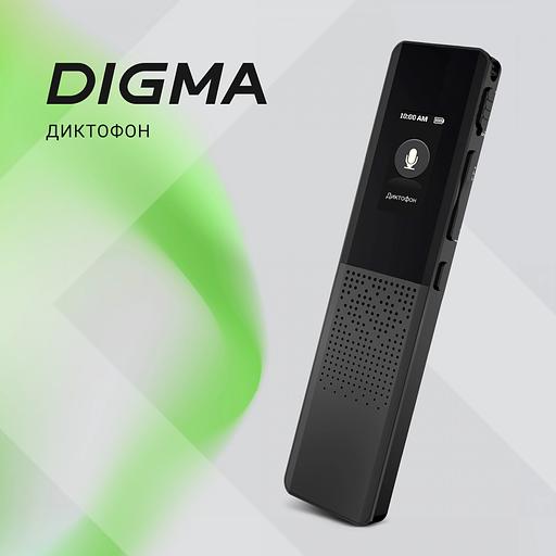Диктофон Цифровой Digma DiVoice RV70 32Gb черный фото 2