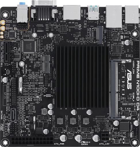 Материнская плата Asus PRIME N100I-D D4-CSM 1xDDR4 mini-ITX AC`97 8ch(7.1) GbLAN+VGA+HDMI+DP фото 1
