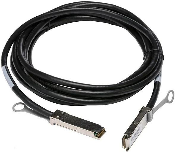 Кабель DAC Future Technologies FT-QSFP28-CabP-AWG30-1 stranded 1м фото 1