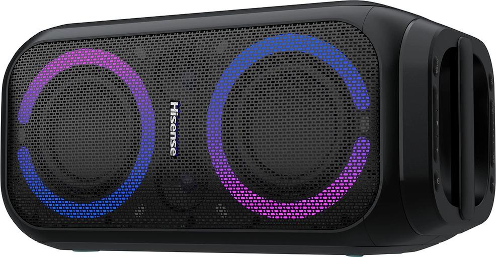 Минисистема Hisense Party Rocket 160 черный 160Вт FM USB BT фото 2