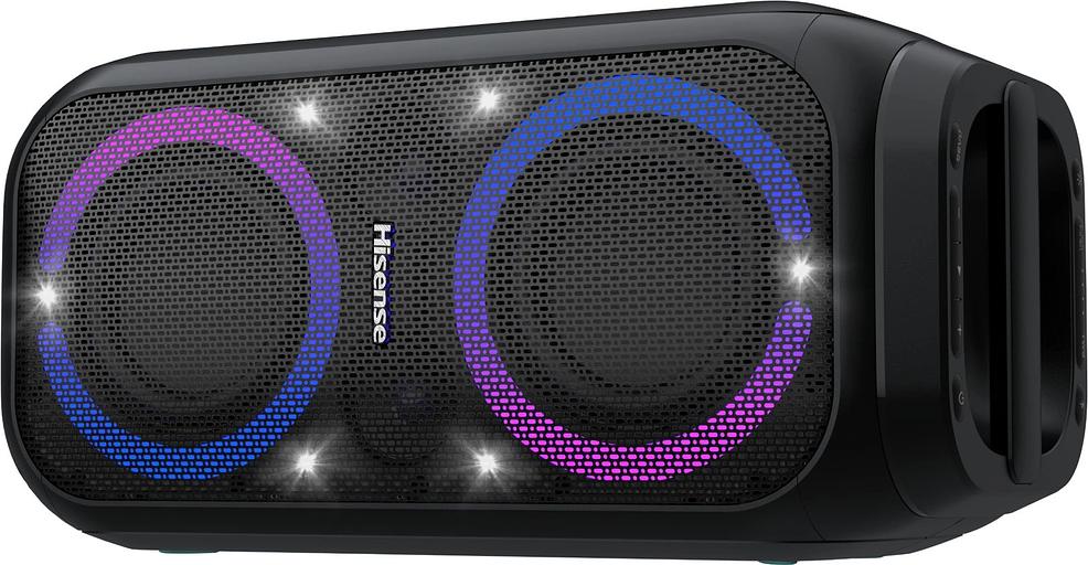Минисистема Hisense Party Rocket 160 черный 160Вт FM USB BT фото 7