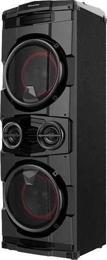 Минисистема Hisense Party rockstar 1600 черный 800Вт FM USB BT фото 1