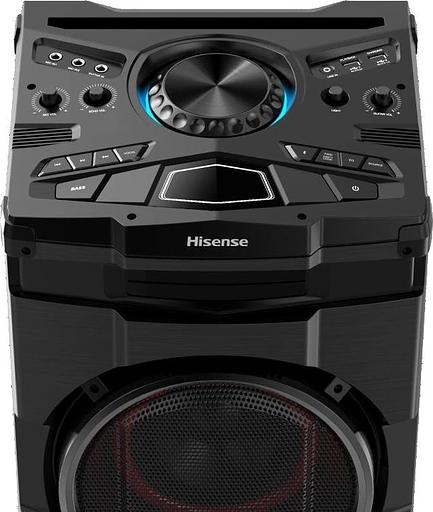 Минисистема Hisense Party rockstar 1600 черный 800Вт FM USB BT фото 4