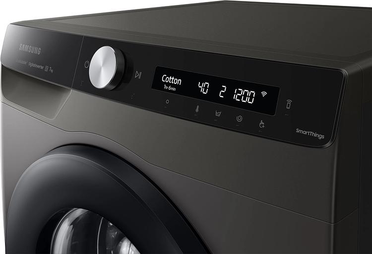 Стиральная машина Samsung WW80AG6S28AX/LD класс: A+++ загр.фронтальная макс.:8кг нержавеющая сталь фото 8