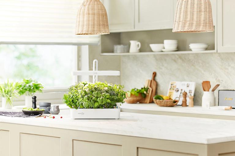 Кашпо Cactus Garden CS-LEDPOT-10 2.0л белый фото 3