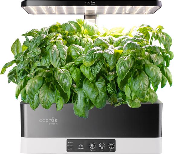 Кашпо Cactus GARDEN 3.0л черный (CS-LEDPOT-06) фото 1