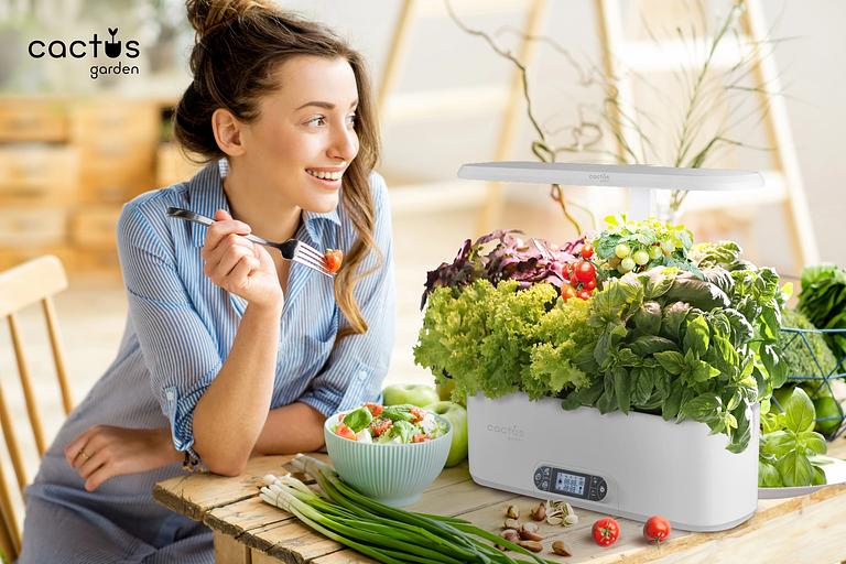 Кашпо Cactus GARDEN 3.0л черный (CS-LEDPOT-06) фото 4