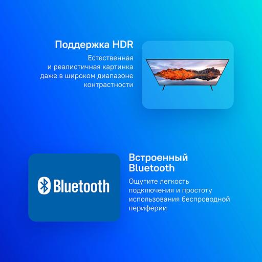 Телевизор 43" Xiaomi Mi LED TV A 43 2025 black (UHD, SmartTV, DVB-T2/C/S2) (L43MA-AURU) фото 7