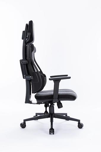 Кресло Cactus CS-CHR-DUO-GYBK серый/черный с подголов. крестов. сталь фото 10