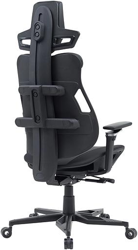 Кресло Cactus CS-CHR-DUO-BBK черный кожзам с подголов. крестов. алюминий фото 4