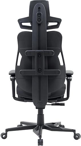 Кресло Cactus CS-CHR-DUO-BBK черный кожзам с подголов. крестов. алюминий фото 5