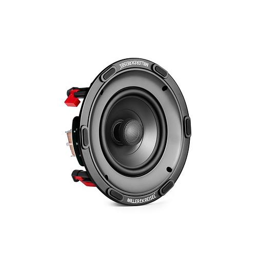 Встраиваемая акустическая система M&K Sound IC95. Гриль круглый. Цвет: Белый. Пара фото 1