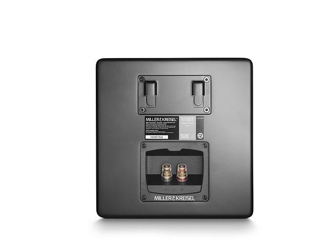 Настенные тыловые трипольные акустические системы Miller & Kreisel® S150T. Цвет: Черный матовый. Пара. фото 2