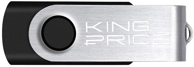 Флеш Диск KingPrice 8GB KPFD2 KPFD2A008ABK USB2.0 черный фото 4