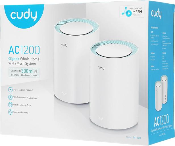 Wi-Fi Mesh-система Cudy M1300(2-Pack) фото 9