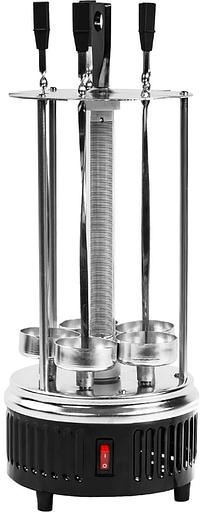 Шашлычница электрическая Galaxy Line GL 2610 1000Вт серый фото 2