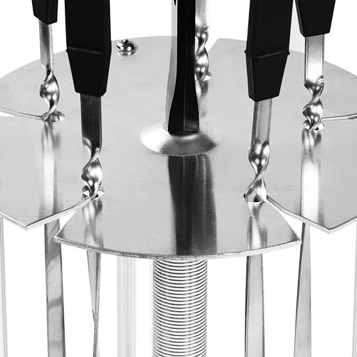 Шашлычница электрическая Galaxy Line GL 2610 1000Вт серый фото 6