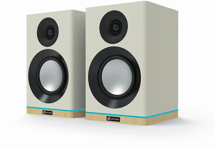 Колонки Оклик OK-605A 2.0 белый 60Вт BT фото 1