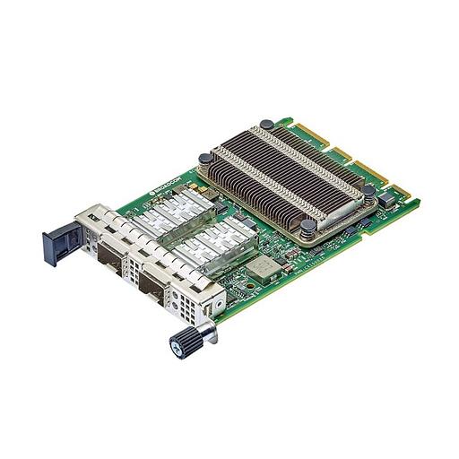 Сетевой адаптер Broadcom NetXtreme N225P (BCM957414N4140C Rev.15) 2x25GbE (25/10GbE), PCIe 3.0 x8, SFP28, BCM57414, OCP 3.0, Ethernet Adapter фото 1