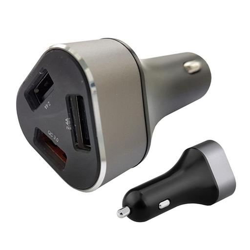 Зарядное устройство ACD АЗУ (ACD-C233-X3B) 23Вт, 3xUSB 1QC+2Smart, 3.6;12В, 3А RTL {120} фото 1