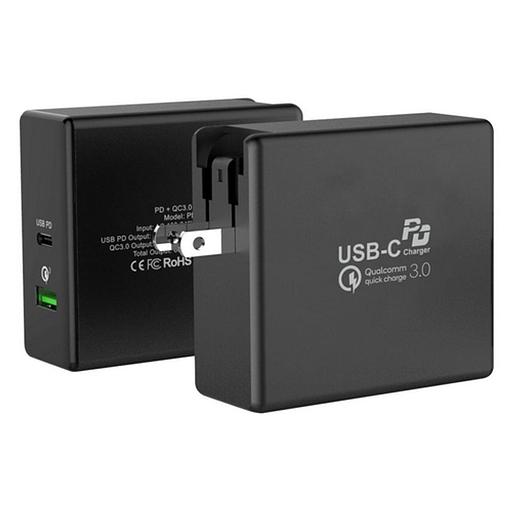 Зарядное устройство ACD СЗУ (ACD-P602W-V1B) 60Вт, Сетевое ЗУ 2xUSB 1PD+1QC, 3.6;20В/3А RTL {40} фото 1