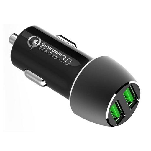 Зарядное устройство ACD АЗУ (ACD-С362Q-V1B) 36Вт, Автомобильное ЗУ, 2xUSB QC, 3.6;12В/3А RTL фото 1